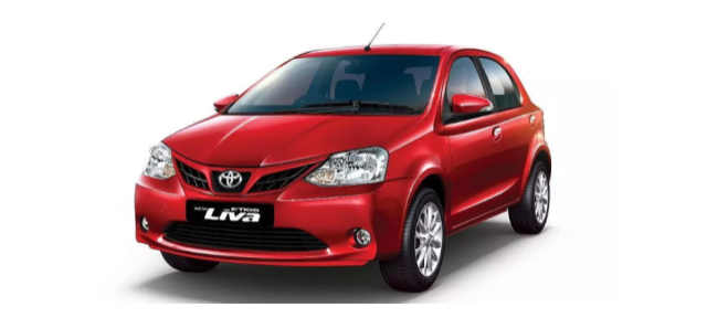 Toyota Etios liva for self drive in Bangalore